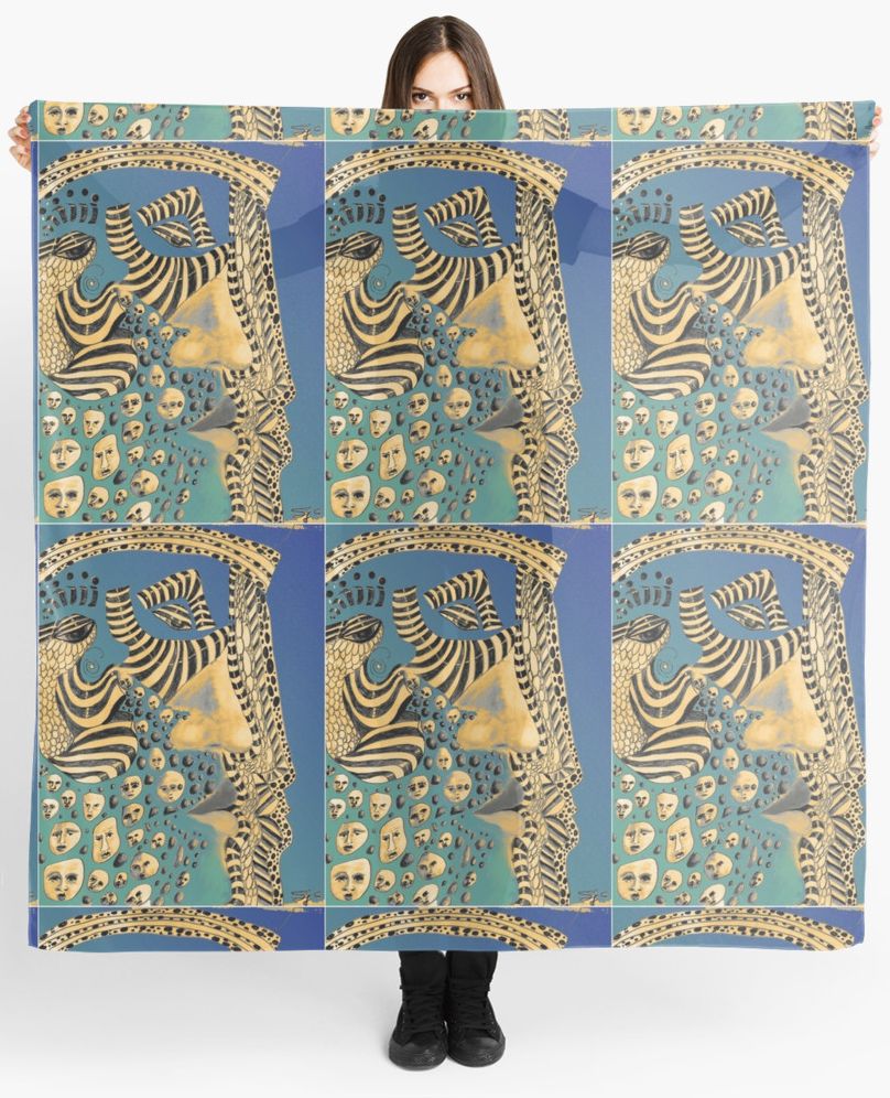 Multi Faceted Scarf by Sarah Curtiss